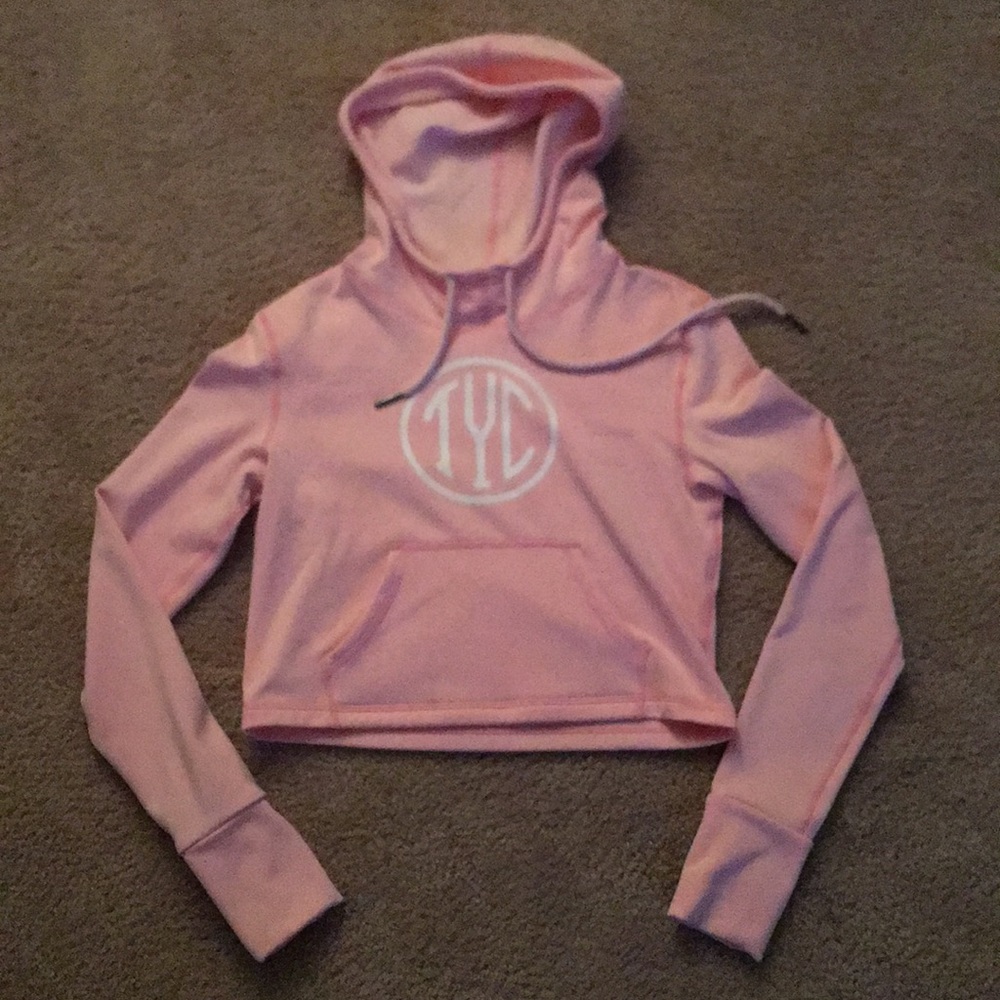 til you collapse cropped hoodie size Small